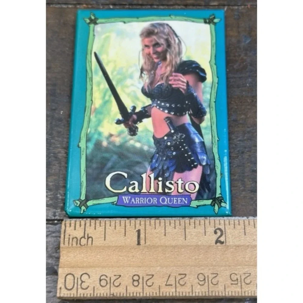 🗡️ Xena Warrior Princess‎ Lot 1997–1998 | Trading Cards, Callisto Magnet & Pin